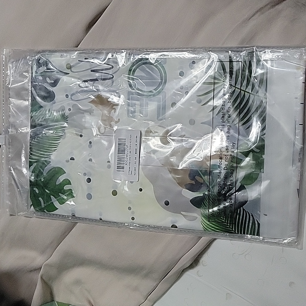 Wild One Safari Tablecloths. 3 piece. NWT!